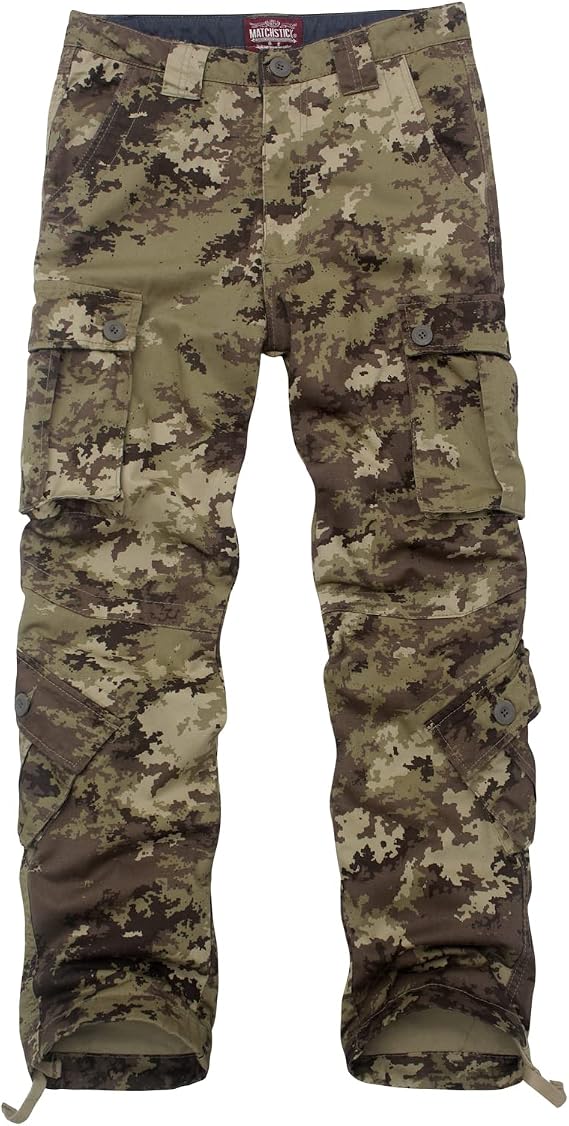 Match Men's Wild Camouflage Cargo Pants