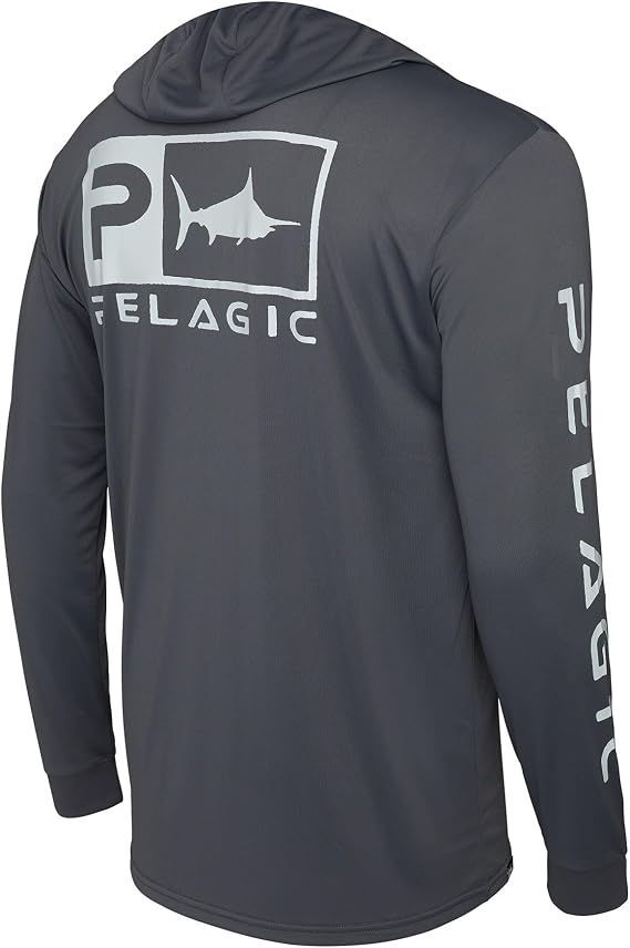 Apparel Men's Aquatek Rusted Icon Hooded Fishing Shirt