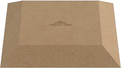 CREATCABIN Square Pottery Molds Ceramics Plate Forming Molds Wooden Pottery Forms Clay Pottery Molding Tools MDF Ceramics Dish Plate Slump Mold for Handbuilding Plates DIY Craft Supplies 11.8 Inch