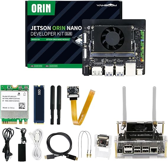 Yahboom Jetson Orin Nano SUPER 4GB Camera Advanced Kit,34 TOPS