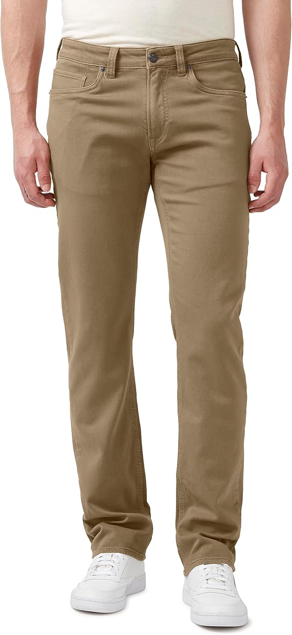 Buffalo David Bitton Men's Non-Denim Straight Six French Terry Knit Pants