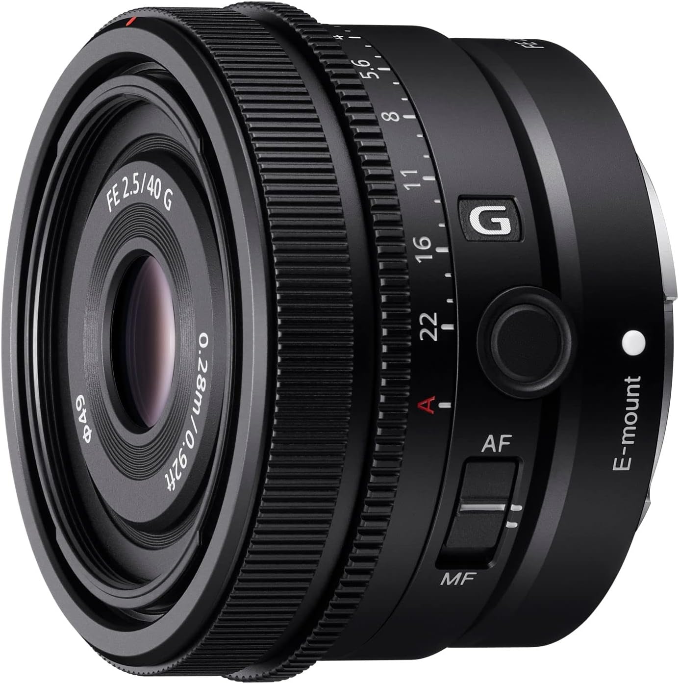 Sony SEL40F25G | Tam Format FE 40 mm F 2.5 G - Premium G Serisi Objektif, Sabit Odak Uzaklığına Sahip