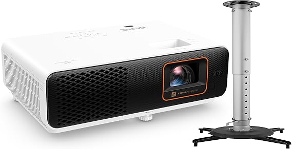 BenQ X500i True 4K Gaming Console Projector Short Throw + Ceiling mount