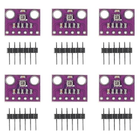 6PCS BMP280 3.3V Sensor Module Atmospheric Pressure Sensor Modules Temperature Sensor Module for Arduino for Raspberry Pi(BMP280)
