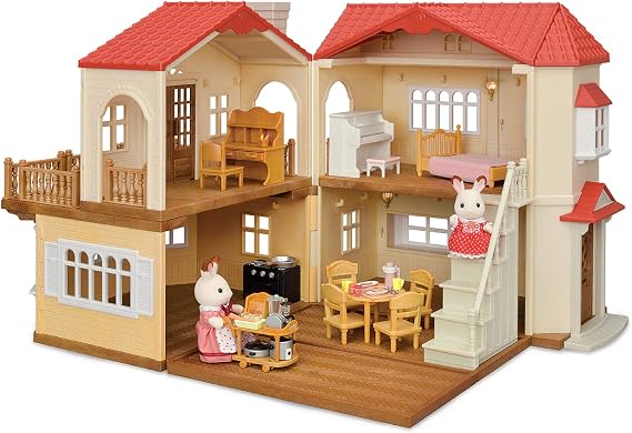 Calico Critters - Red Roof Home - Country Home - 2023 Gift Set Edition