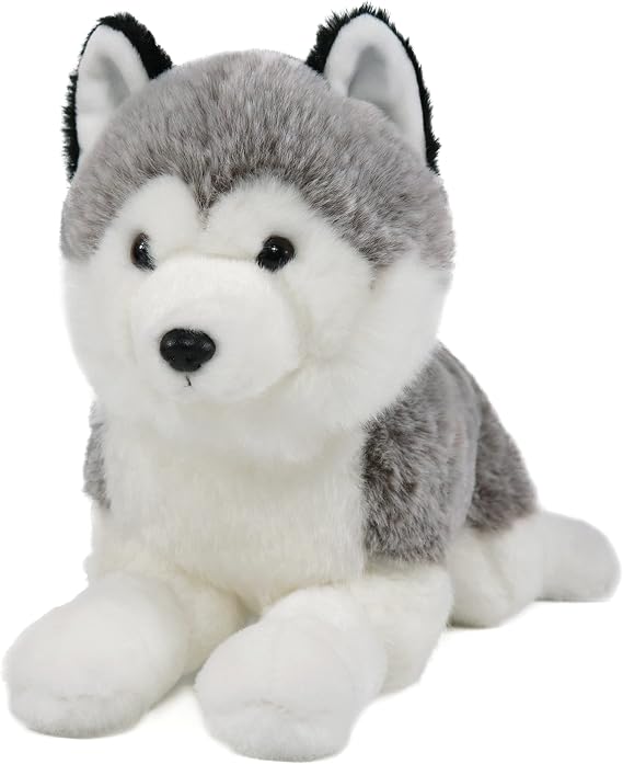 ICE KING BEAR Siberian Husky Stuffed Animal Plush Soft Toy 13 Inches (Ly)
