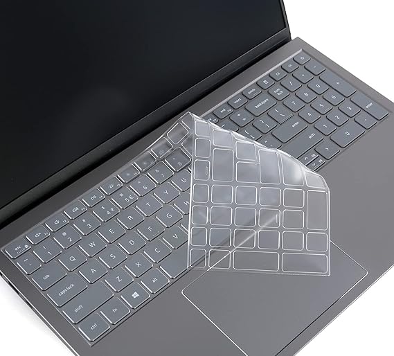 Keyboard Cover for Dell Inspiron 15 5510 5515 5518 15.6"/ Inspiron 15 3510 3511 3520 3525 3530 3535, Dell Vostro 15 3510 5510 5515, Dell Latitude 3520 Keyboard Skin Protector