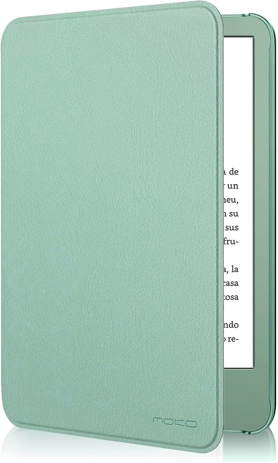 MoKo Case for 6" Amazon Kindle Basic 11th Gen 2024/2022, Matcha