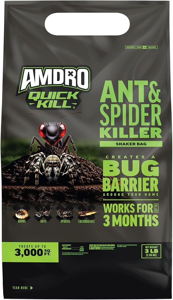 Amdro Kills Ants & Spiders Granules Shaker Bag 3lb