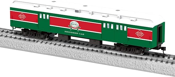 Lionel North Pole Central Baggage Car HO Gauge Model Train Car