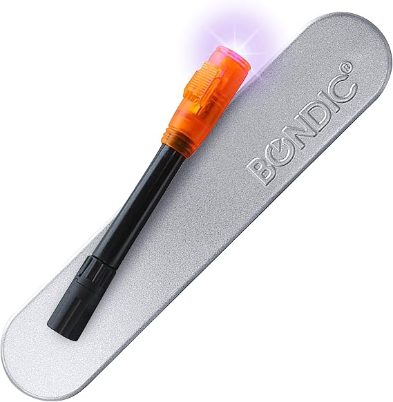Bondic UV Glue Kit with Light, Plastic Welding Kit, Curing Light Liquid Plastic Repair, Jewelry Making, Necklace Craft, Super Glue Adhesive Epoxy Ultraviolet Mold for Glass Epoxy Resin Supplies