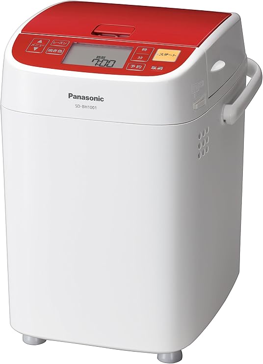 Panasonic Home Bakery, 1 Loaf Type, Red SD-BH1001-R