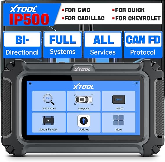 XTOOL IP500 for GM OBD2 Scanner, Full Systems Bidirectional Scan Tool