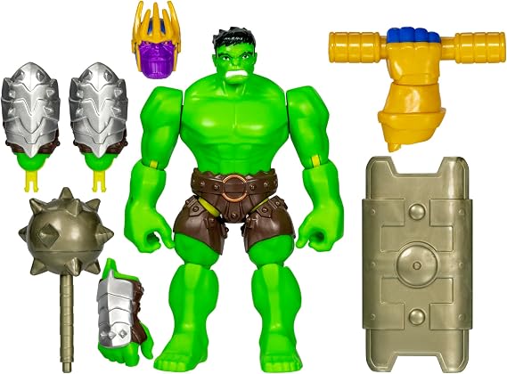 AVENGERS MixMashers Marvel Hulk kişiselleştirilebilir Deluxe Mix and Match aksiyon figürü ve aksesuarları