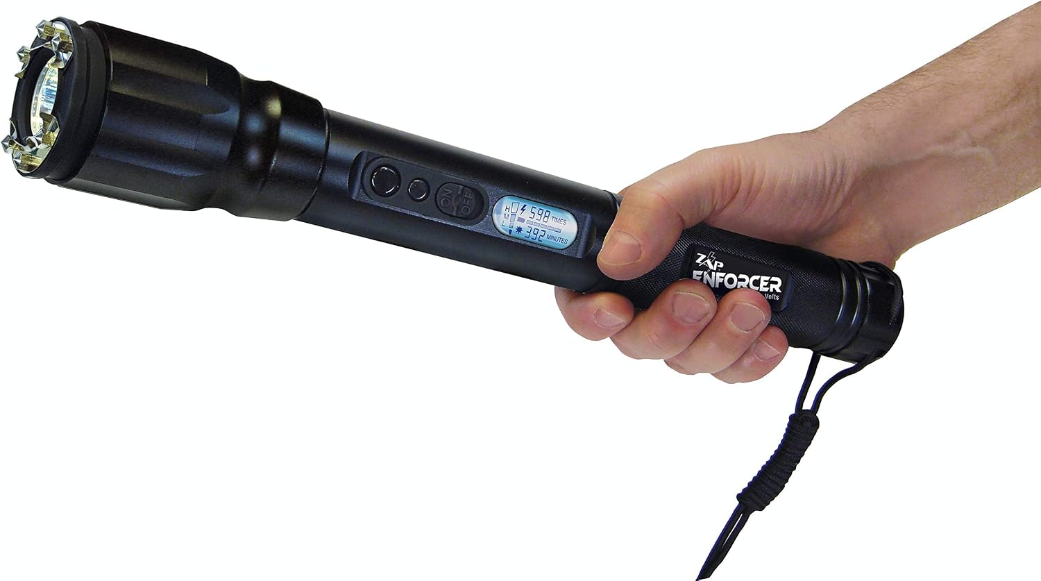 Enforcer 2,000,000 Volt Ultra-High Power Stun DeviceFlashlight