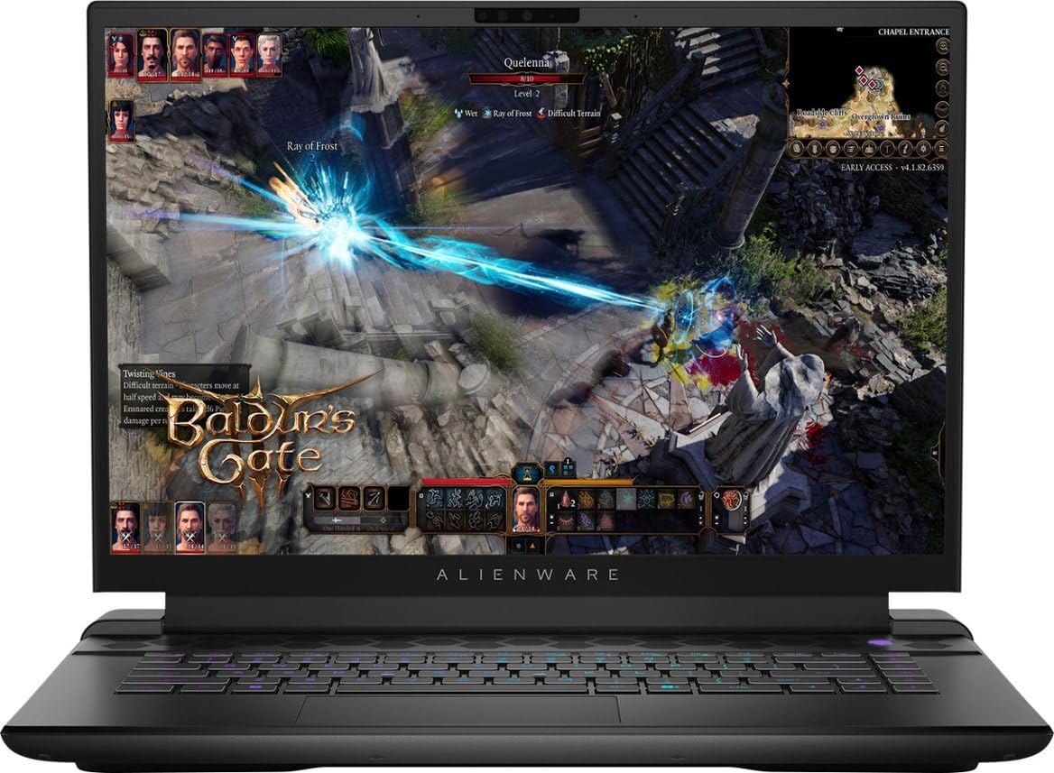 Dell Alienware m16 R1 Gaming Laptop 2023 16” WQXGA 2560 x 1600 IPS 165 Hertz Intel Core i7-13700HX NVIDIA GeForce RTX 4070 48GB DDR5 2TB SSD Per-Key RGB Backlit Keyboard Thunderbolt 4 Windows 10 Pro