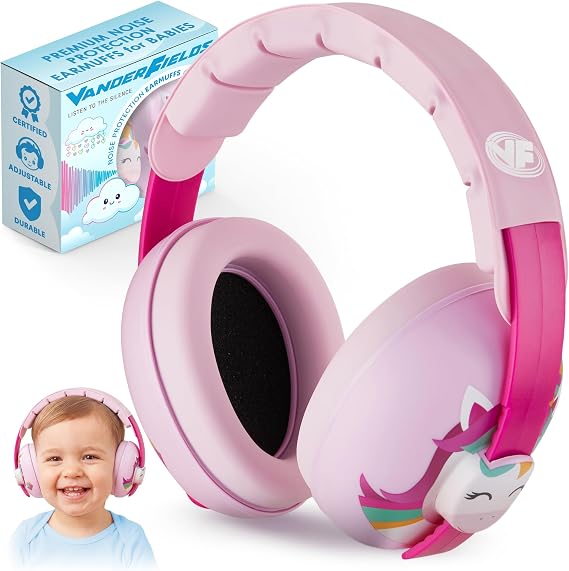 Baby Ear Protection Headphones for Noise - 3 to 24 Months Infant Earmuffs