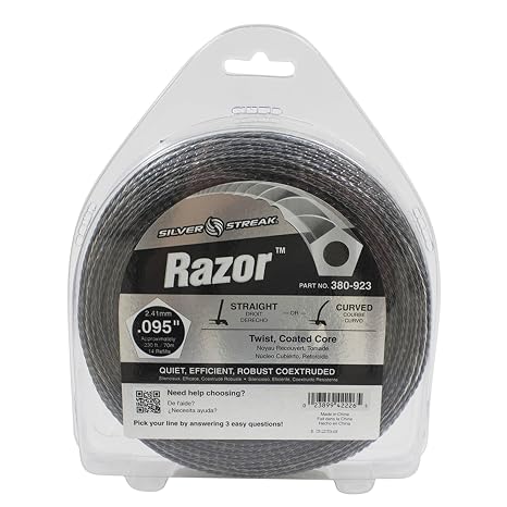 Stens Silver Streak Razor Trimmer Line, .095 1 lb. Donut, ea, 1