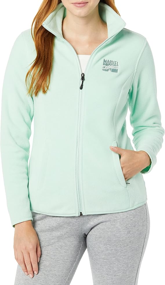 Amazon Essentials Women's Polar Fleece Full-Zip Mock Jackets