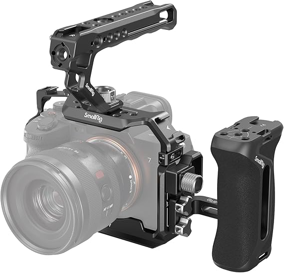 SMALLRIG HawkLock Quick Release Cage Kit for Sony Alpha 7R V/Alpha 7S III