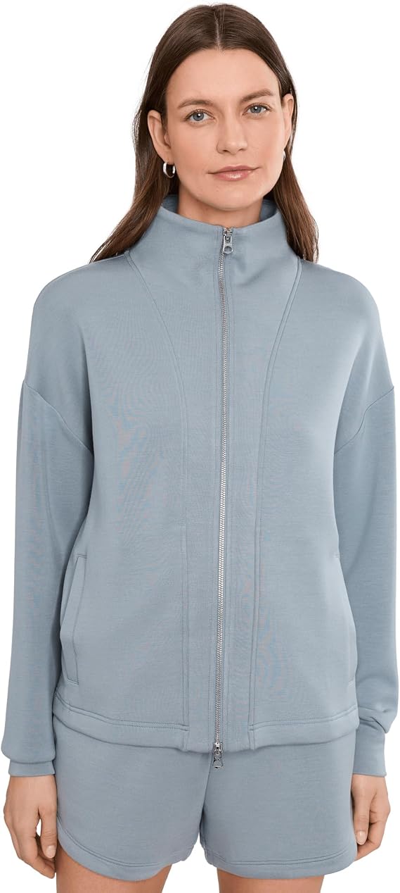 Varley Arlene Zip Through Sweat