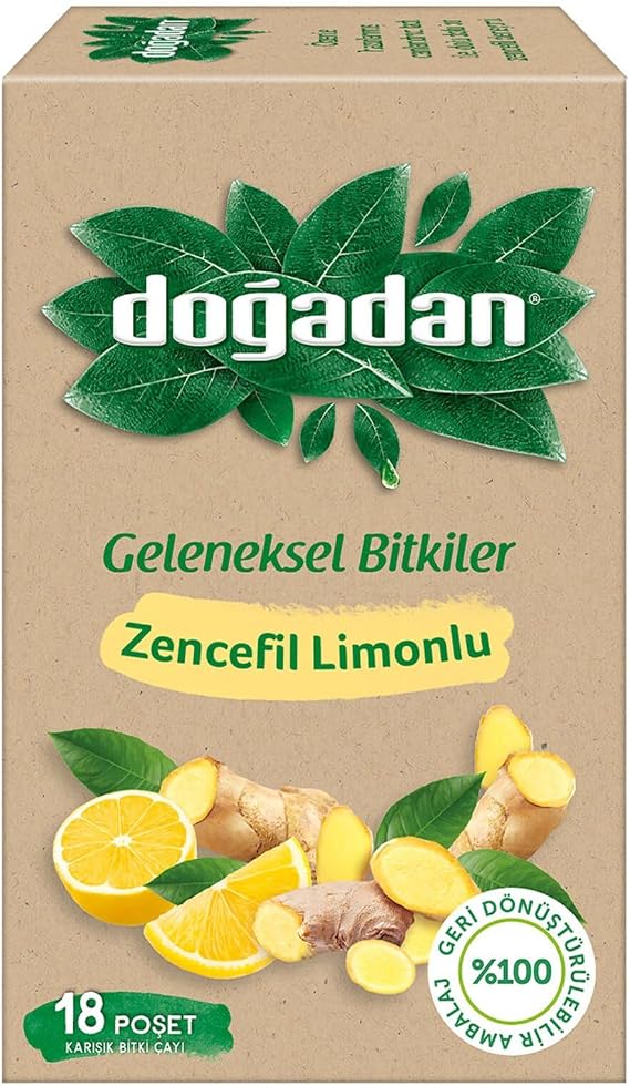 Doğadan Zencefil Limonlu (18'li)