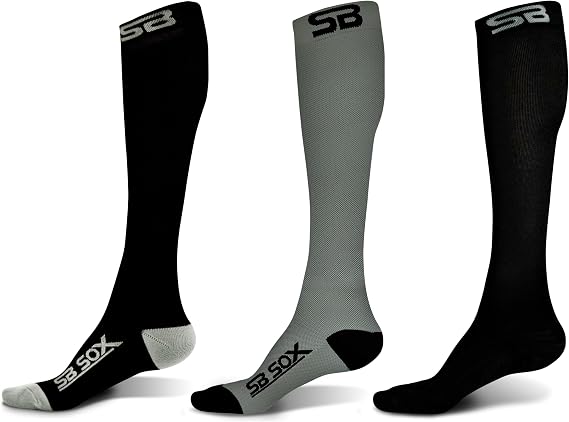 SB SOX - 3 Pairs Size X-Large Compression Socks