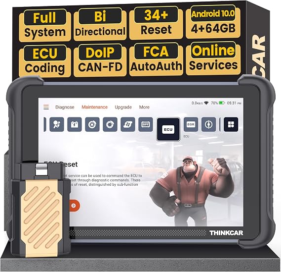 THINKCAR Car Diagnostic Tool, TK689BT Bidirectional Diagnostic Tool
