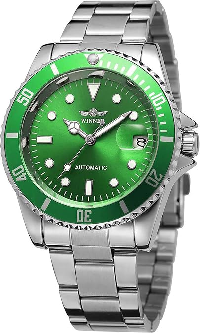 MASTOP Men Automatic Mechanical Watches Full Steel Waterproof Mens Watches | Calendar,Fashion Wristwatch for Men