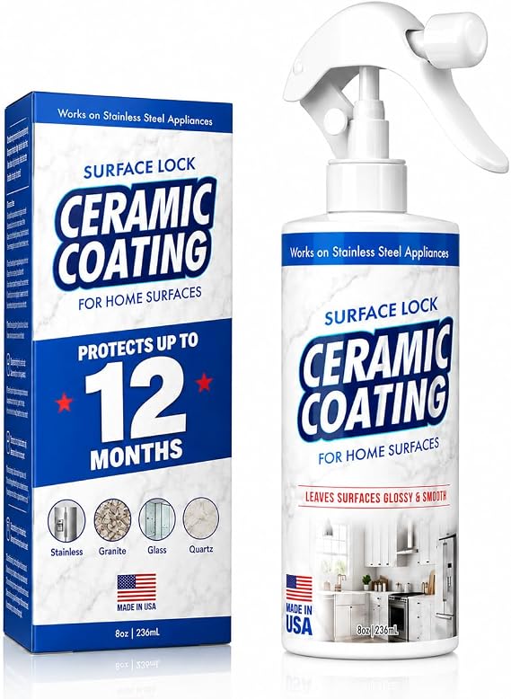 Berkland Surface Lock Ceramic Coating, 8 oz - Stainless Steel & More
