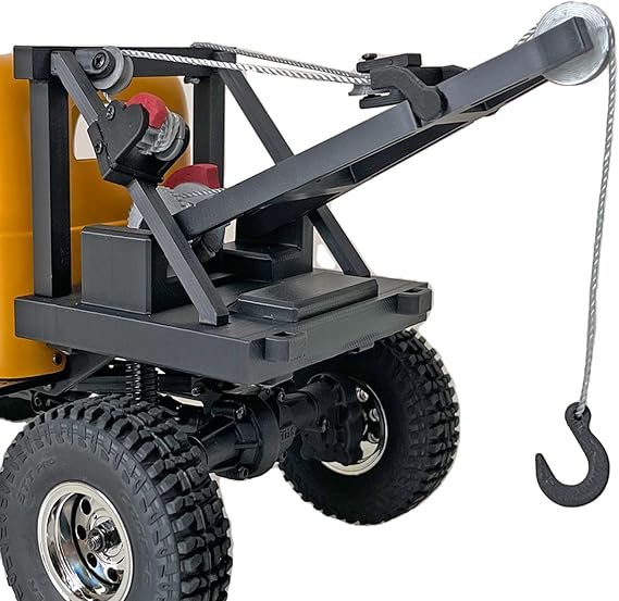 Wrecker Upgrade Parts for FCX24 Power Wagon RC Crawler Truck Bed(NO Truck Included)- Black
