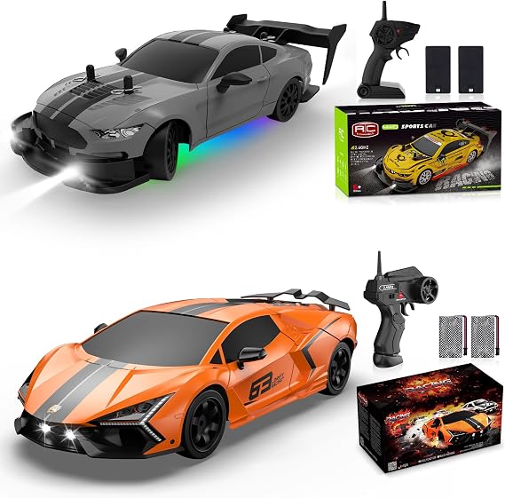 RC Drift Car 1:20 Scale Remote Control Cars 2.4GHz 4WD High Speed RTR Racing Vehicle+Remote Control Car 1:16 RC Drift Car 4WD High Speed Drift RC Cars 2.4Ghz Racing Sport Toy Cars