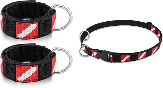 2 Pack Scuba Diving Wrist Strap and Scuba Diving Belt