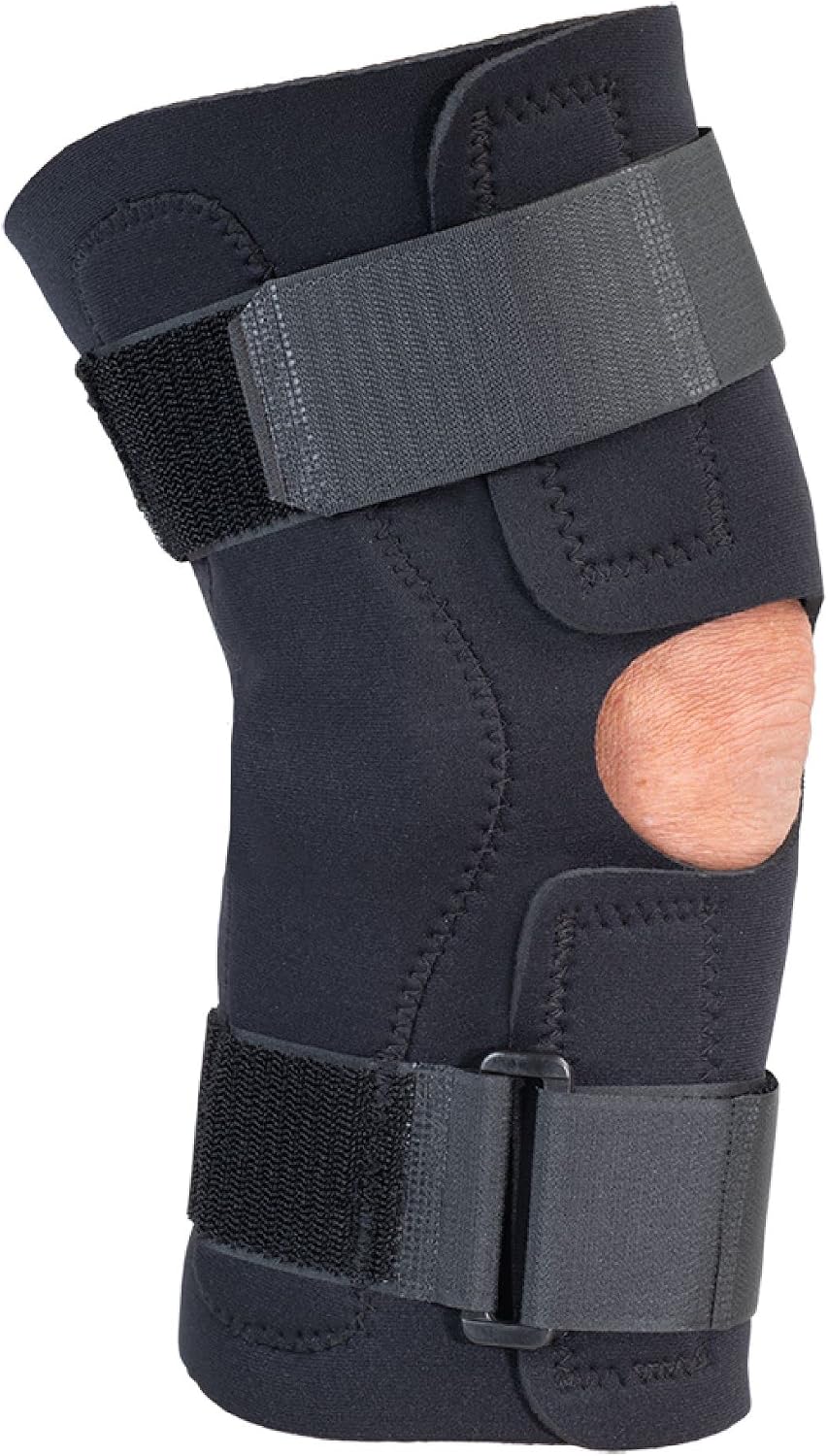Breg Hinged Knee Support Wrap Around Style, X-Large