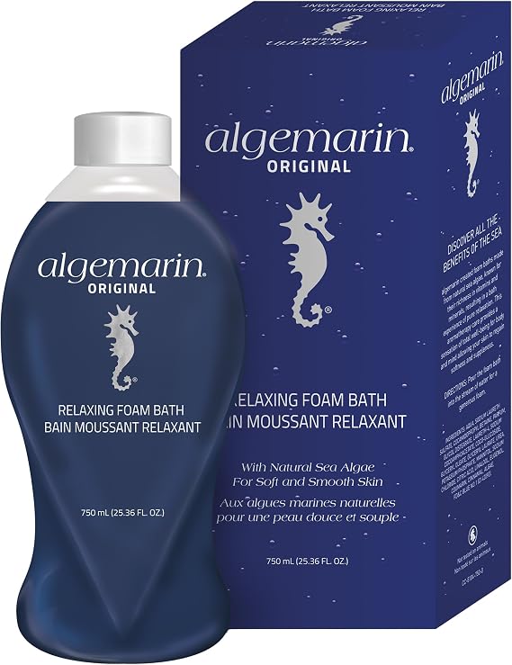 Algemarin Original Scent Foam Bath European Sea Aromatherapy (1-Pack, 750 ml)