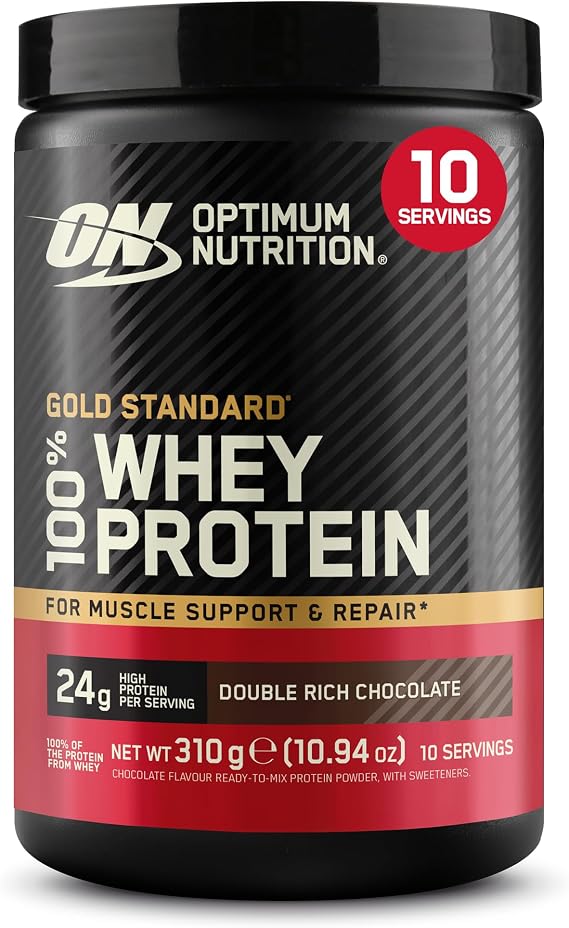 Optimum Nutrition Gold Standard 100% Whey Protein Powder, 310g