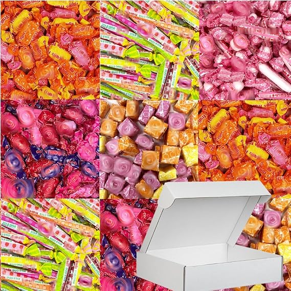 Fruiitellaa Duo Stix, Strawberry Mix, Juicy Chews, Summer fruits, Berries & Cherry Chewy Sweets - Assorted Mixed Fruit chewy sweets (500g)