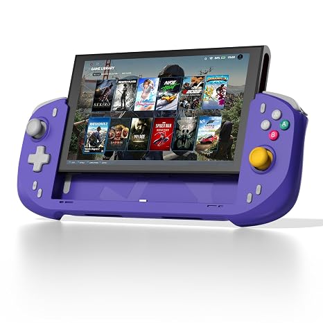 abxylute N6 Switch 2 Controller with Native NS2 Protocol|C Button|Back Buttons & ABXY Remapping, 9-axis Gyro|Hall Joystick Conductive Rubber Linear Motors, Ergonomic Replacement Switch Joypad