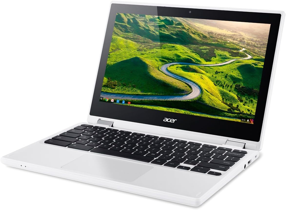 Acer R11 Convertible 2-in-1 Chromebook, 11.6in HD Touchscreen, Intel Quad-Core N3150 1.6Ghz, 2GB Memory, 32GB SSD, Bluetooth, Webcam, Chrome OS Renewed