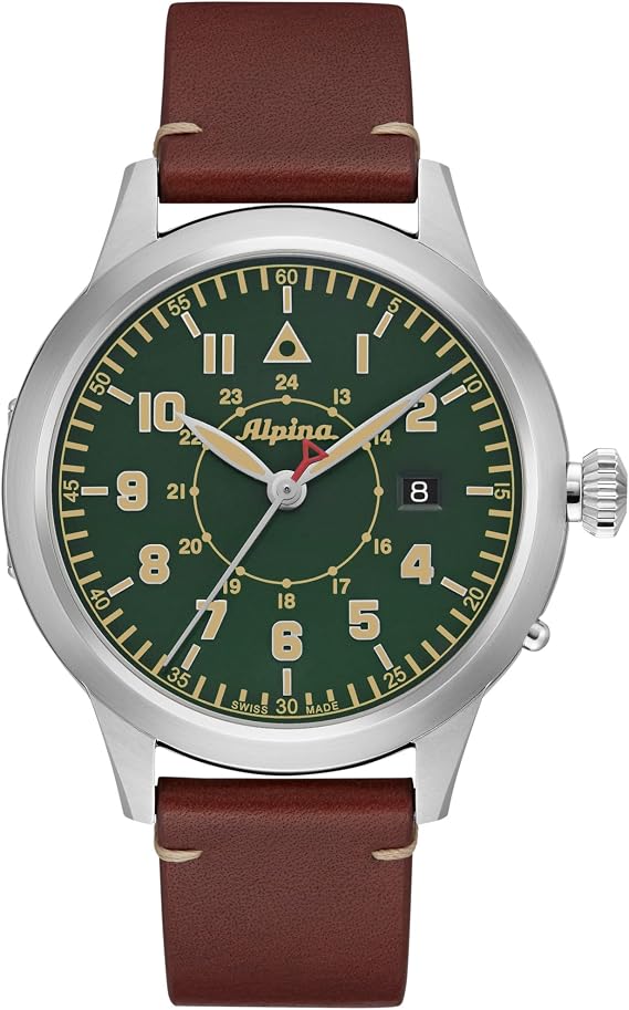 Alpina Men's Startimer Pilot 1920s Heritage Limited Edition, 3-Hand Swiss Automatic