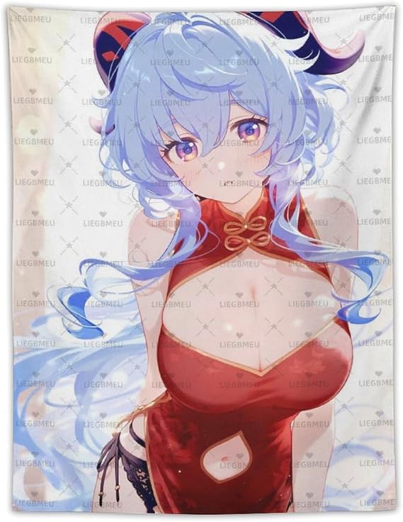 LIEGBMEU Anime Girl Pinup Hot Girl Tapestry -, Professional Design Wall Art for Home Decor30 x40,Aa055