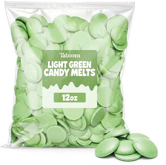 Light Green Candy Melting Wafers for Baking & Decorating, 12 oz