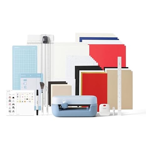 Cricut JoyTM 2 Essential Bundle + Digital Content, Blue