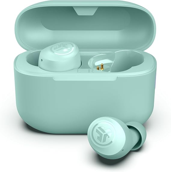 JLab Go Air Pop+ True Wireless Headphones - Bluetooth Mint Green