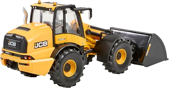 Britains JCB TM420S Telescopic Wheel Loader - 1:32 Scale Replica - Moulded Metal and Plastic Tractor Toy Vehicle - JCB for Children 3 Years and Up