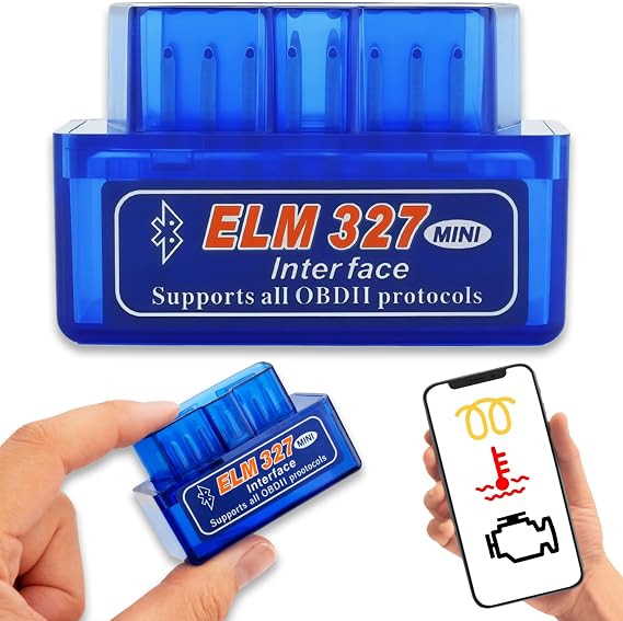 Bluetooth OBD2 327 Car Diagnostic Wireless Scanner V2.1
