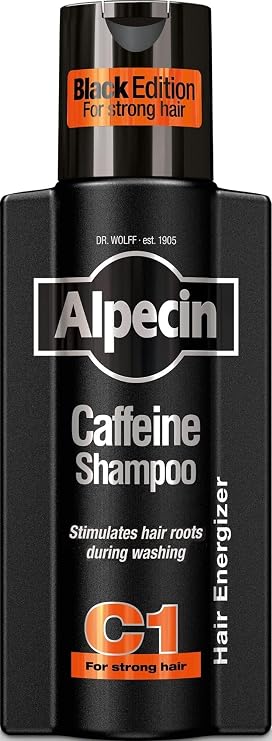 Alpecin C1 Black Edition Caffeine Shampoo 8.45 Fl oz Hair Growth