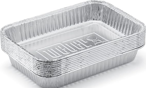 Weber Aluminum Drip Pans, 10Pack