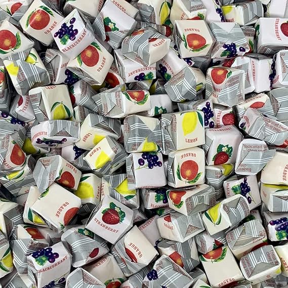 Fruit Caramels 700g Re-Sealable Pouch by The Gourmet Sweet Company