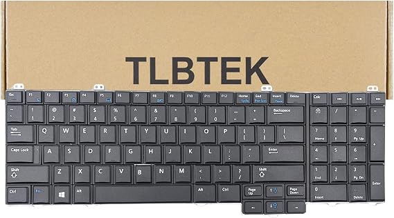 TLBTEK Keyboard Replacement Compatible with Dell Latitude 15 5000 E5540 Series Laptop
